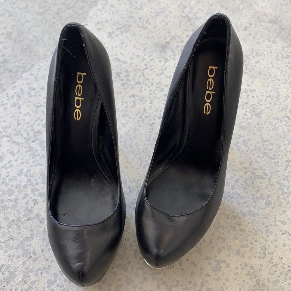 Bebe platform heels